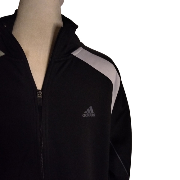 Adidas Men's Climalite Zip front Jacket Size M - Picture 5 of 6